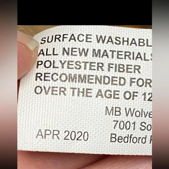 Fluff N Stuff 4 Inch Tiger with Clip Adorable Backpack Purse Book Bag - Picture 11 of 11